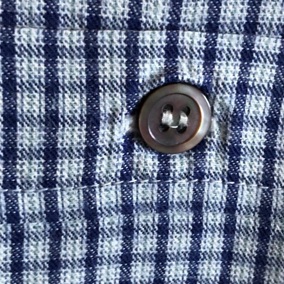 A.P.C. Rue Madame Paris Check Button Front Shirt - Picture 5 of 10